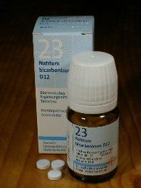 Schssler-Salz: 23. Natrium bicarbonicum